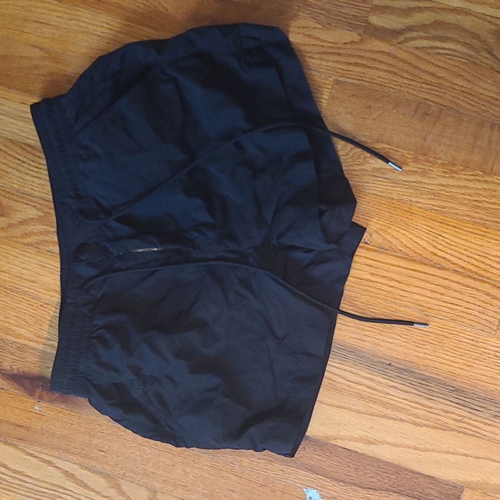 American eagle black shorts drawstring elastic waist